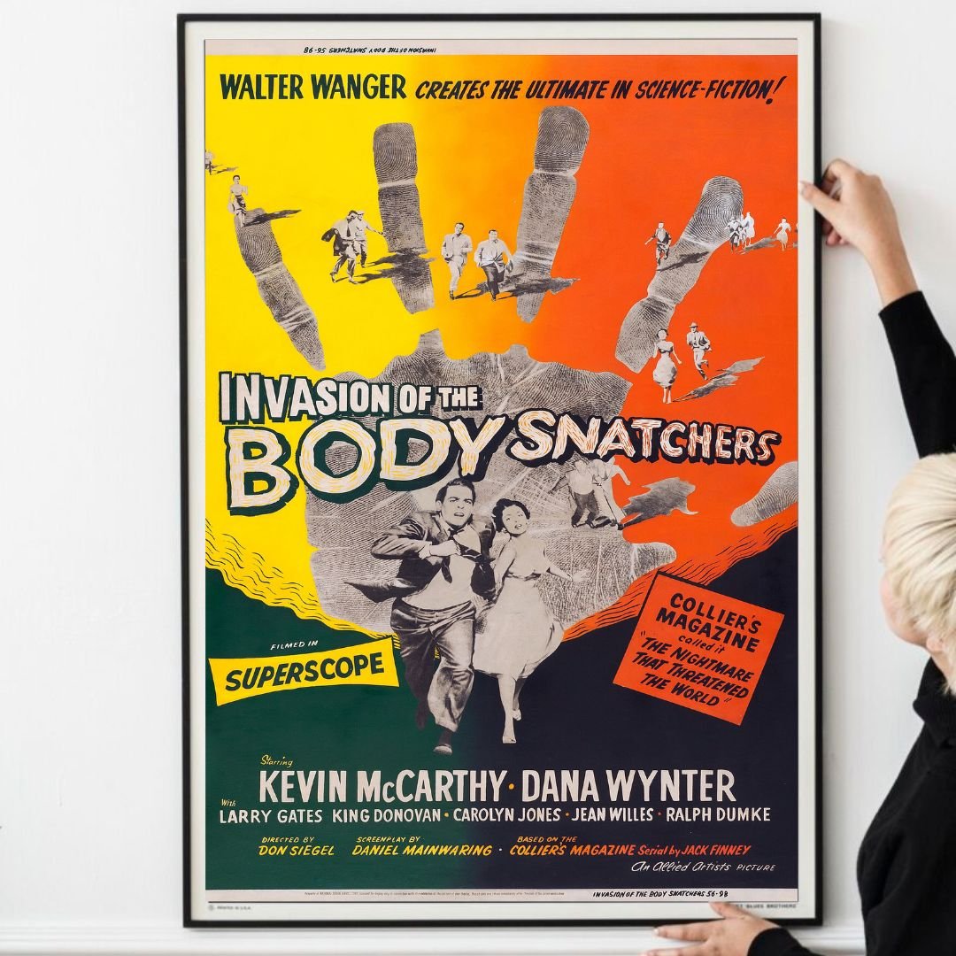 invasion of the body snatchers movie poster