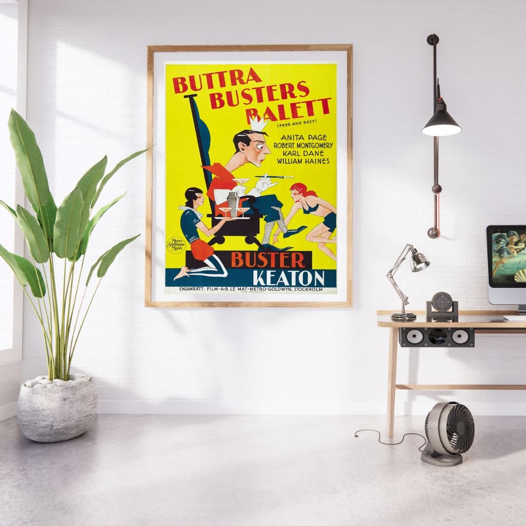 Buster Keaton movie poster