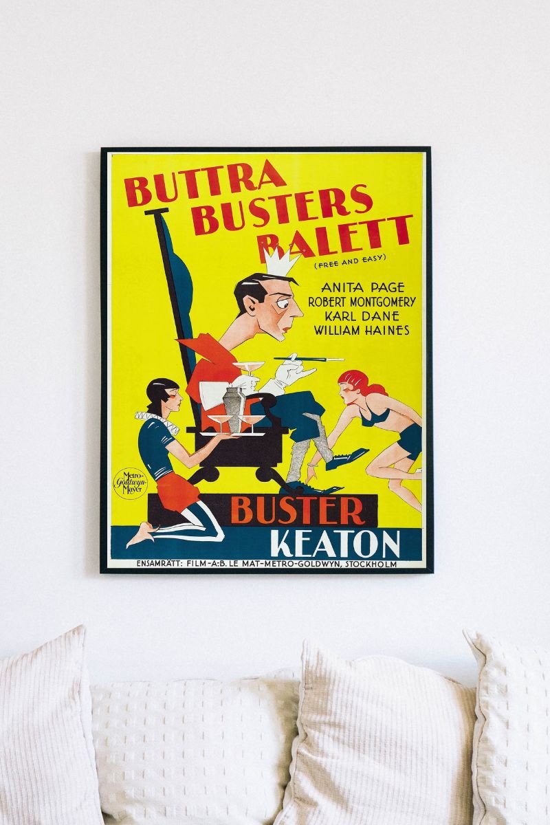 Buster Keaton movie poster