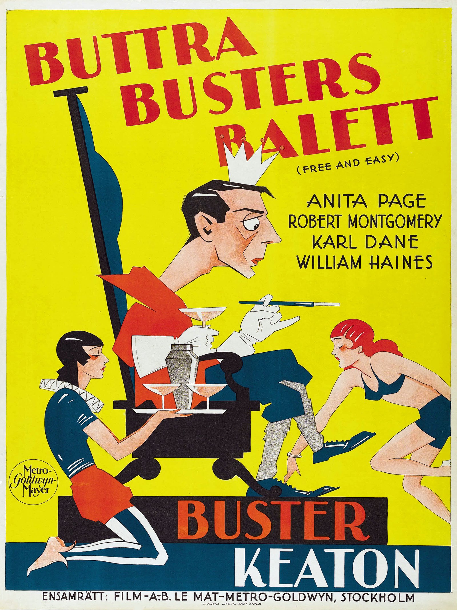 Buster Keaton movie poster