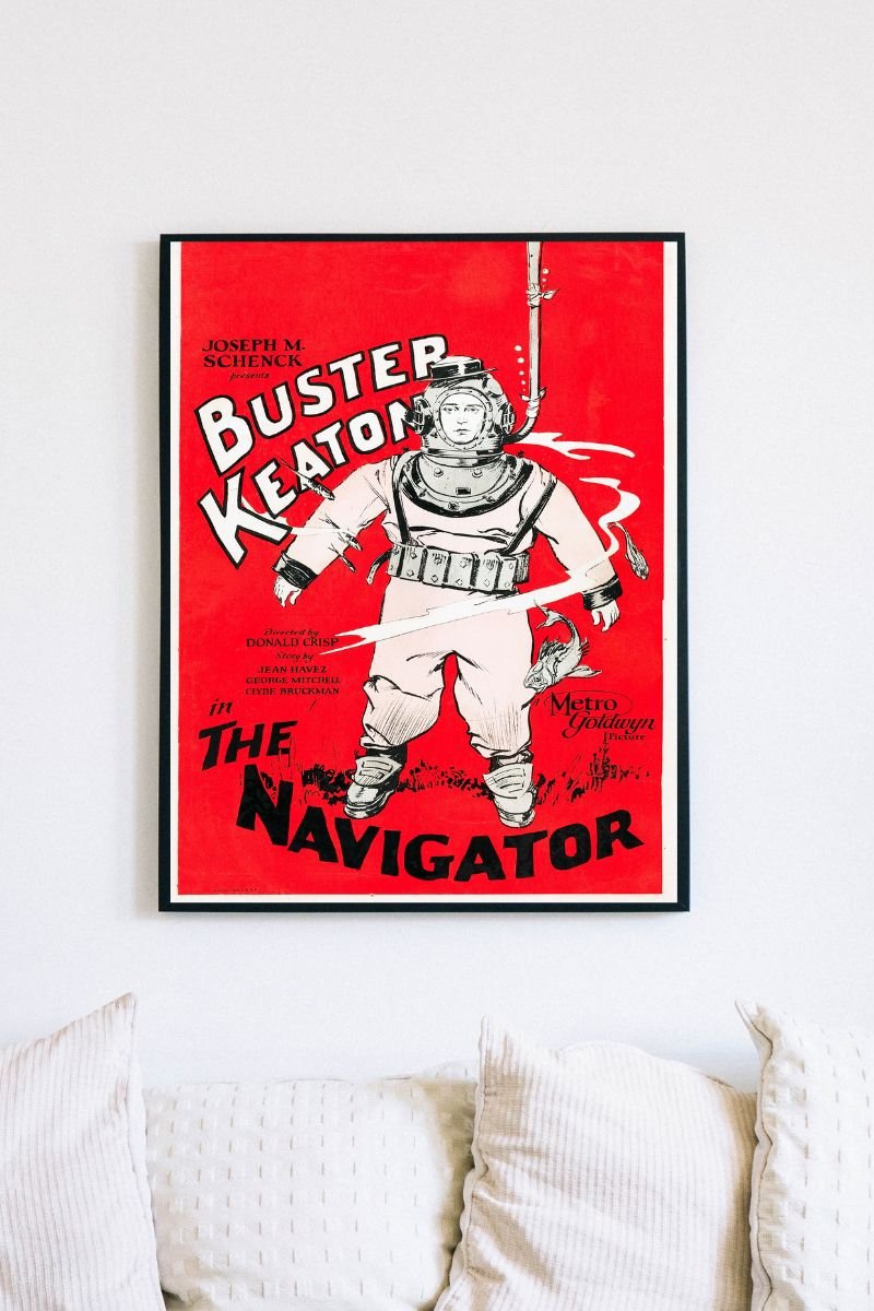 buster keaton movie poster
