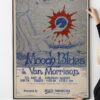 Moody Blues and Van Morrison 1970 Cincinnati Psychedelic Concert Poster