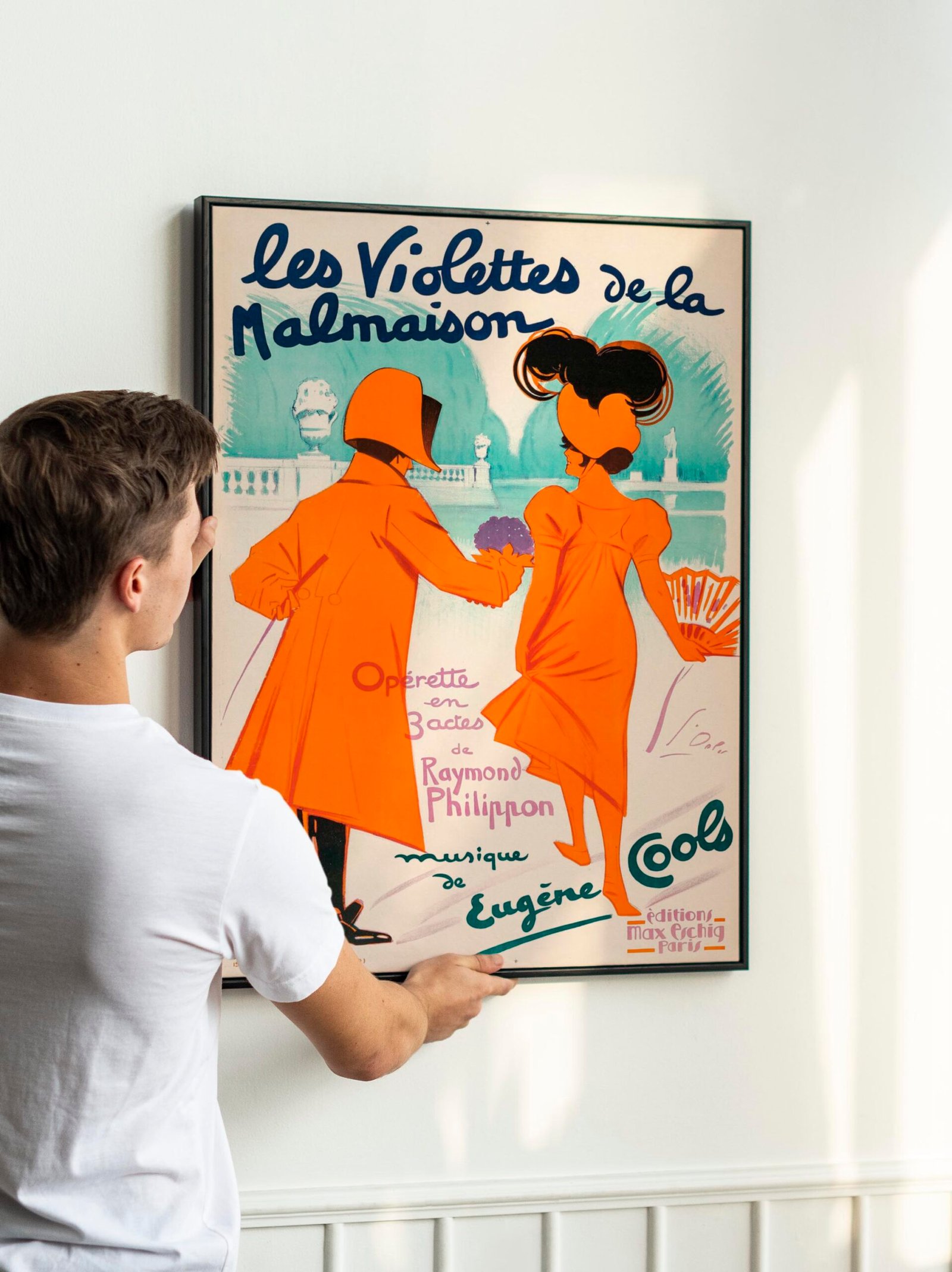 Les Violettes de la Malmaison 1929 Print – Vintage French Opera & Music Poster Les Violettes de la Malmaison 1929 Print – Vintage French Opera & Music Poster