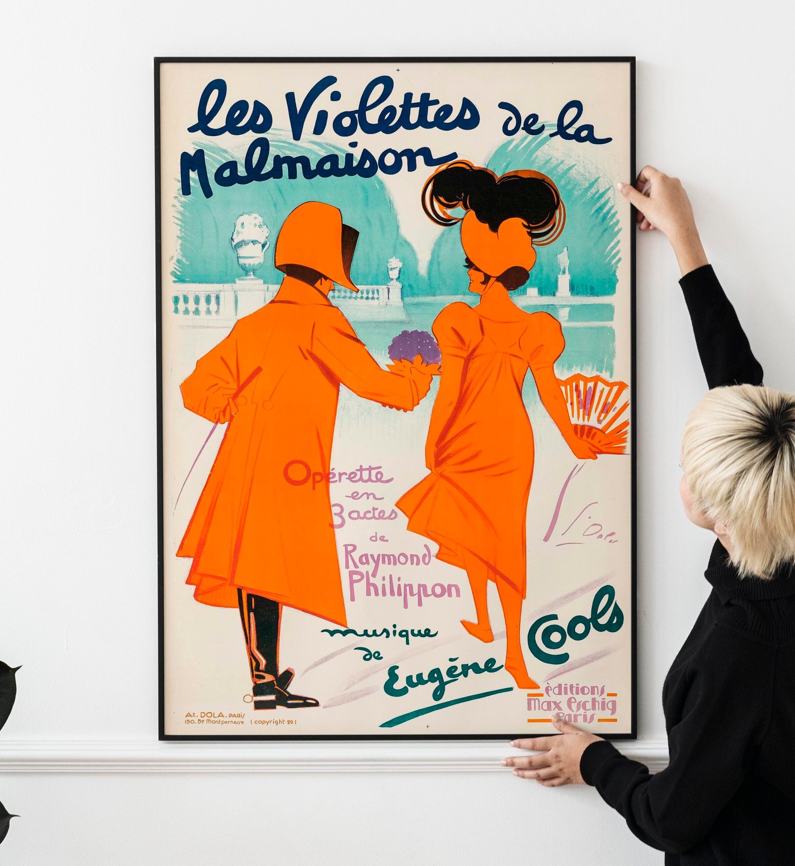 Les Violettes de la Malmaison 1929 Print – Vintage French Opera & Music Poster Les Violettes de la Malmaison 1929 Print – Vintage French Opera & Music Poster
