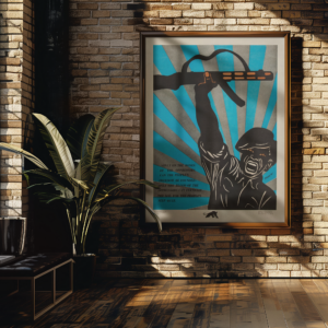 Black Panther Movement 1969 Poster – Revolutionary Artwork by Emory Douglas