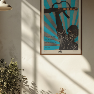 Black Panther Movement 1969 Poster – Revolutionary Artwork by Emory Douglas