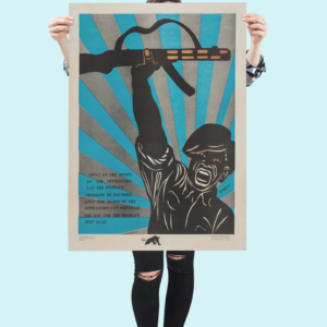 Black Panther Movement 1969 Poster – Revolutionary Artwork by Emory Douglas
