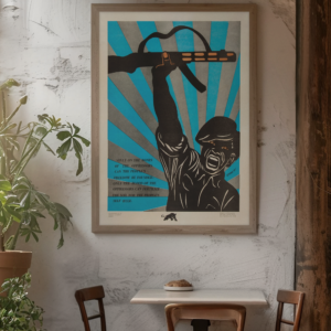 Black Panther Movement 1969 Poster – Revolutionary Artwork by Emory Douglas