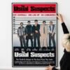 The Usual Suspects 1995 Movie Poster – Iconic Neo-Noir Crime Film Art