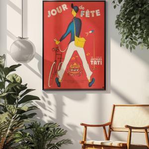Jour de Fete 1949 - Jacques Tati French Movie Poster