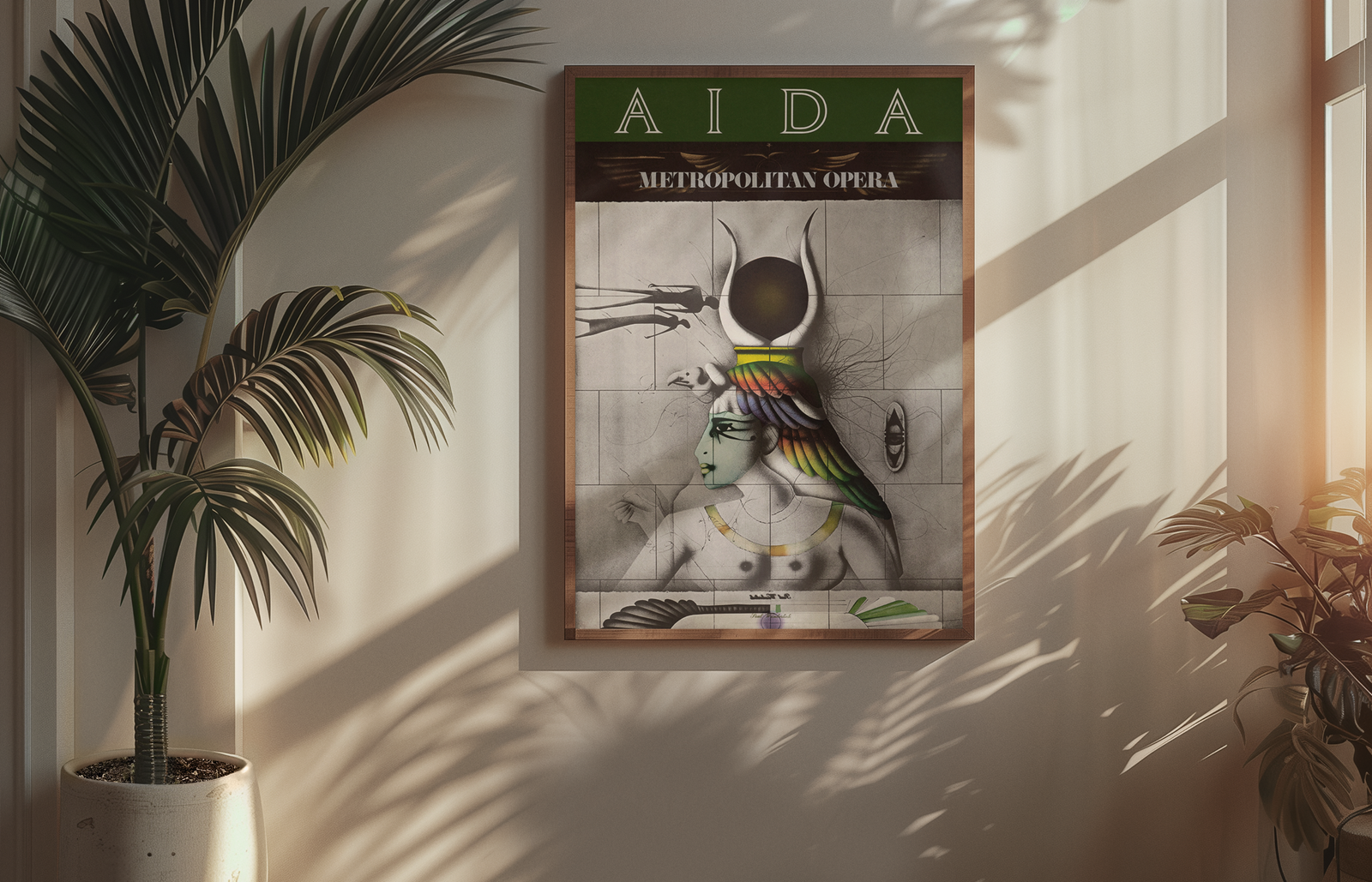 Aida 1978 Metropolitan Opera Poster Aida 1978 Metropolitan Opera Poster