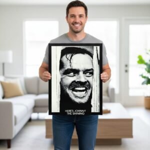1980 The Shining Movie Poster – Retro Horror Thriller Jack Nicholson Print