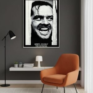 1980 The Shining Movie Poster – Retro Horror Thriller Jack Nicholson Print