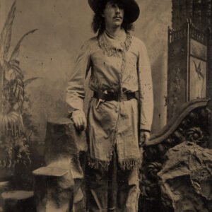 Texas Jack Omohundro Vintage Tintype Photo