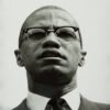 Rare Malcolm X Civil Rights Poster – Vintage 1960s Black History Collectible