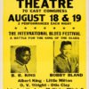 Vintage Late 1960s B.B. King and Bobby Blue Bland Chicago Poster ā Classic Soul Blues Collectible