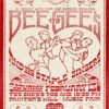 Bee Gees Staple Singers 1971 Vintage Soul and Pop Concert Poster