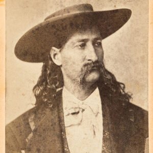 James B. “Wild Bill” Hickok Classic Old West Poster – Legendary Gunslinger and Lawman