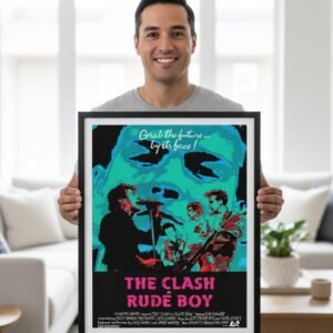 The Clash Rude Boy 1980 Vintage Punk Rock Poster