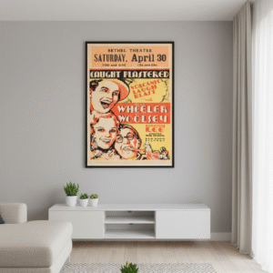Caught Plastered 1931 Classic Comedy Film Poster