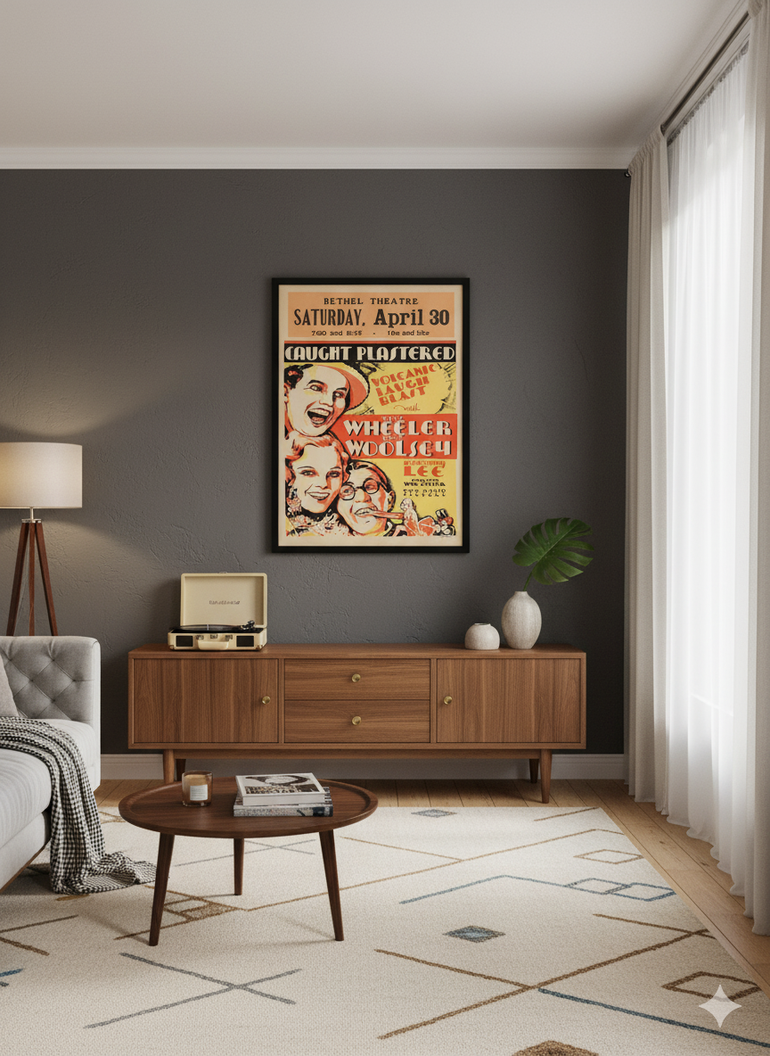 Caught Plastered 1931 Classic Comedy Film Poster Caught Plastered 1931 Classic Comedy Film Poster