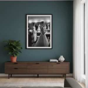 Grace Kelly and Audrey Hepburn 1956 Academy Awards Poster – Classic Vintage Hollywood Print