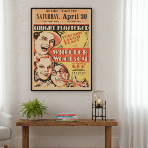 Caught Plastered 1931 Classic Comedy Film Poster