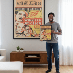 Caught Plastered 1931 Classic Comedy Film Poster