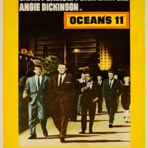 Ocean’s 11 1960 Vintage Movie Poster