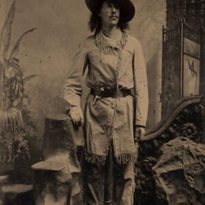 Texas Jack Omohundro Vintage Tintype Photo
