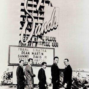 The Rat Pack 1960s Vintage Las Vegas Photograph