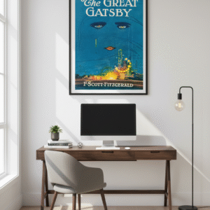 The Great Gatsby 1925 Original Book Cover Poster