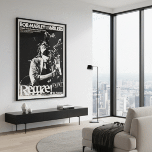 1979 Bob Marley & The Wailers concert poster from Honolulu