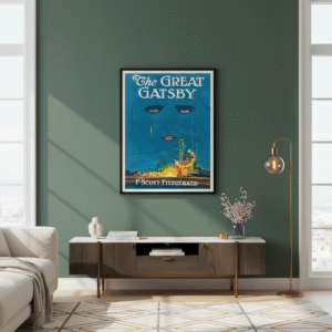 The Great Gatsby 1925 Original Book Cover Poster