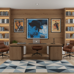 Duke Ellington 1963 Düsseldorf Concert Poster – Classic German Jazz Print