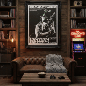 1979 Bob Marley & The Wailers concert poster from Honolulu