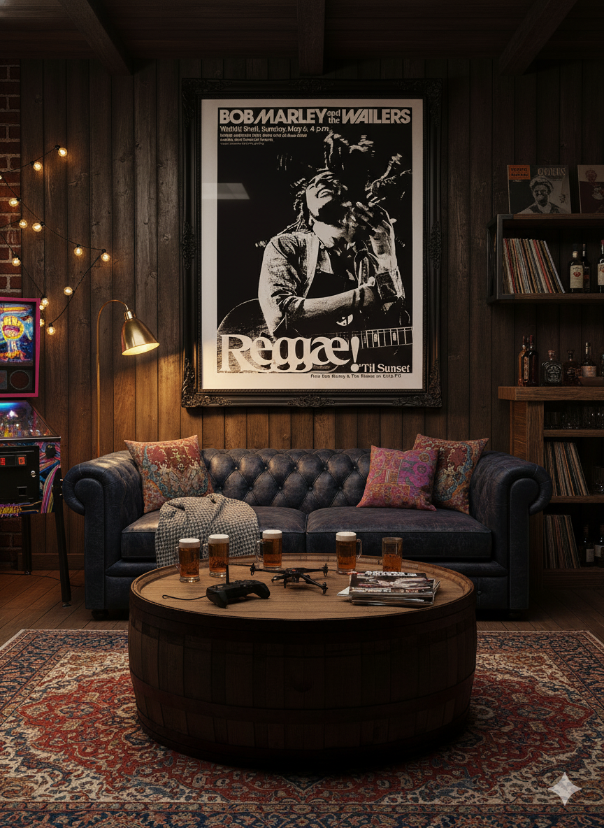 1979 Bob Marley & The Wailers concert poster from Honolulu 1979 Bob Marley & The Wailers concert poster from Honolulu