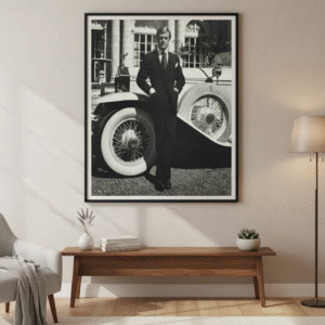 Robert Redford Great Gatsby 1974 Poster – Iconic Vintage Film Photo Print