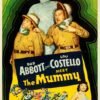 Abbott & Costello Meet the Mummy 1955 Movie Poster – Retro Horror Comedy
