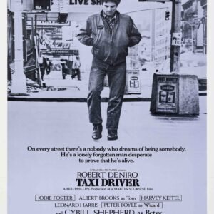 Taxi Driver 1975 Robert De Niro Poster – Classic NYC Movie