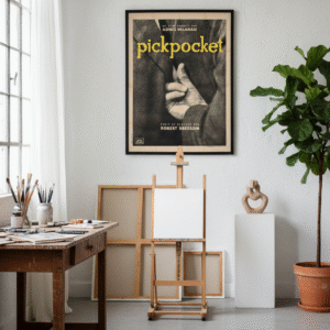 Pickpocket 1959 French Movie Poster – Robert Bresson