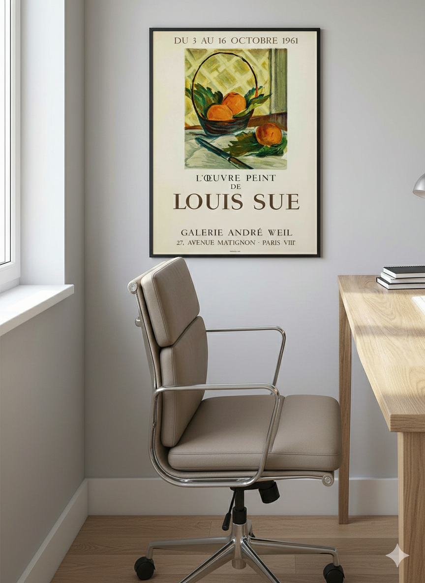 Galerie André Weil 1961 Gallery Exhibition Poster – Vintage French Modernist Print Galerie André Weil 1961 Gallery Exhibition Poster – Vintage French Modernist Print