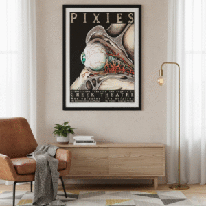 The Pixies Live 2004 Poster – Vintage Greek Theater Indie Rock Print