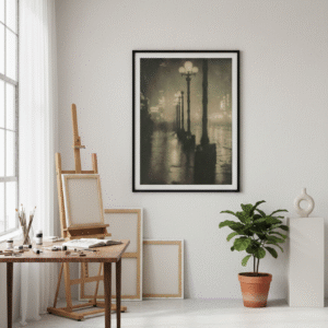 Vintage Broadway at Night c.1910 – New York City