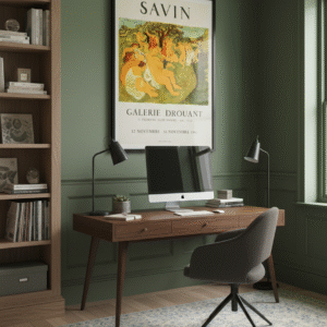 Savin – Galerie Drouant Exhibition Poster (1963)