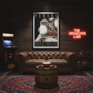 The Pixies Live 2004 Poster – Vintage Greek Theater Indie Rock Print