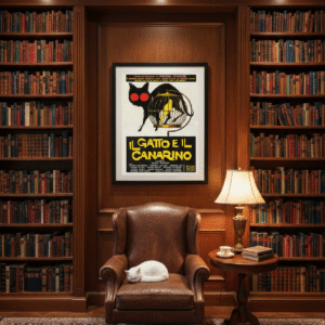 The Cat and the Canary 1979 Italian Movie Poster