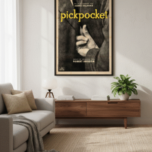 Pickpocket 1959 French Movie Poster – Robert Bresson