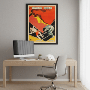 The Punch / Scrap Iron 1921 Russian Release Poster