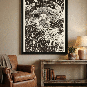 The Doors 1967 Whisky-A-Go-Go Concert Poster